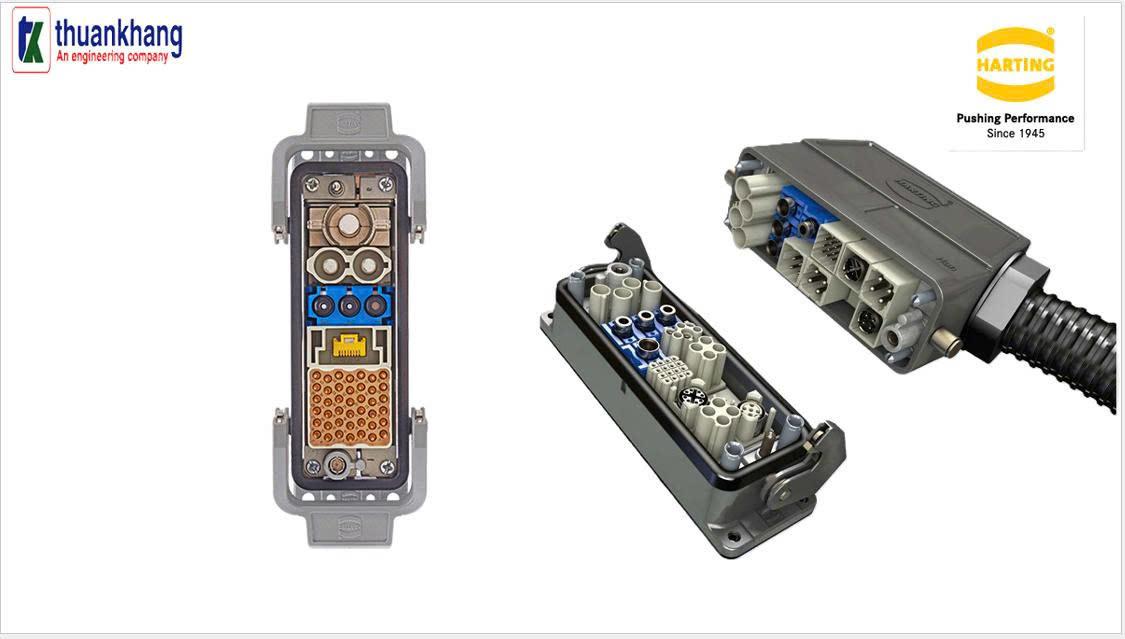 HARTING Han-Modular® Connector System/thuankhang,Đầu nối điện dạng mô đun,mô đun lắp ghép hãng Harting Han-Modular®