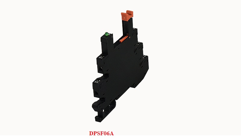 Đế Rơle trung gian loại DPSF06A-E3-00A(H)  siêu mỏng / 6A