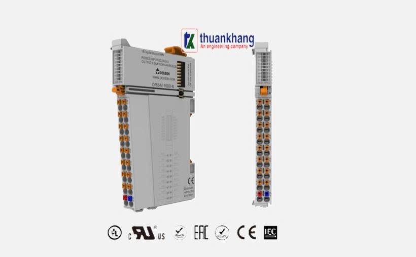 I/O MODULE , MÔ-ĐUN MỞ RỘNG VỚI 16 ĐẦU RA NPN ( DF58-M-16DO-N)