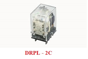 Rơle trung gian loại DRPL-2C-L-A220-02A(H), 2 cực , 8 chân  , 220VAC/10A